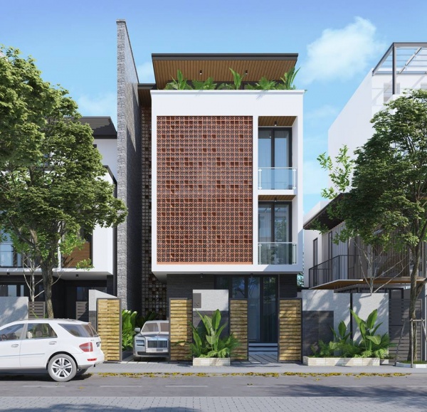 Mẫu nhà 3 tầng Mẫu nhà 3 tầng