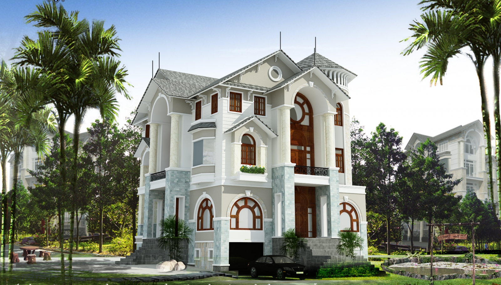 Mẫu thiết kế biệt thự