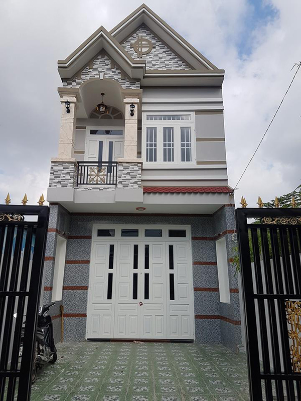 Phối cảnh nhà 2 tầng đẹp