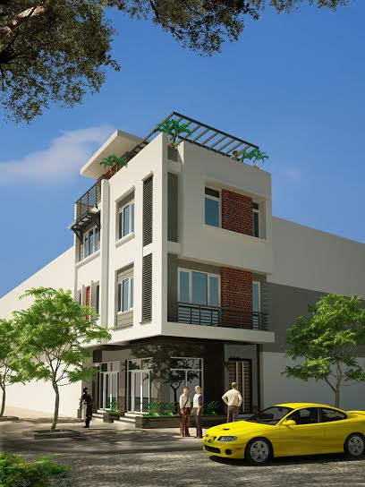 Thiết kế mặt tiền nhà