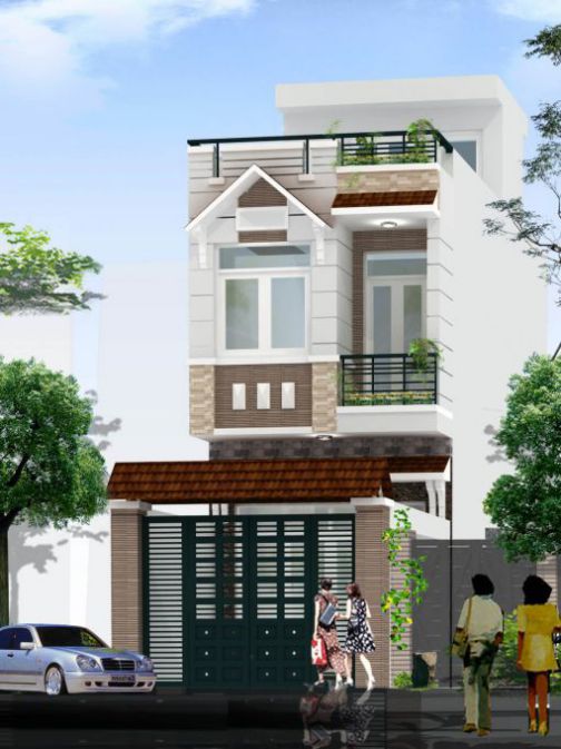 Những mẫu mặt tiền nhà phố đẹp Những mẫu mặt tiền nhà phố đẹp