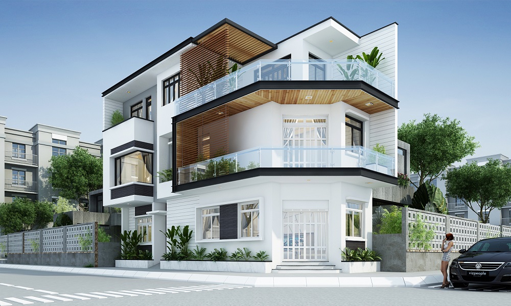 Nhà ống 2 tầng đẹp