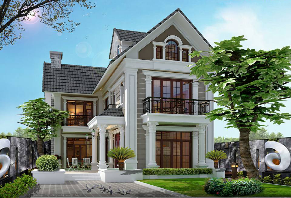 Mẫu nhà biệt thự đẹp