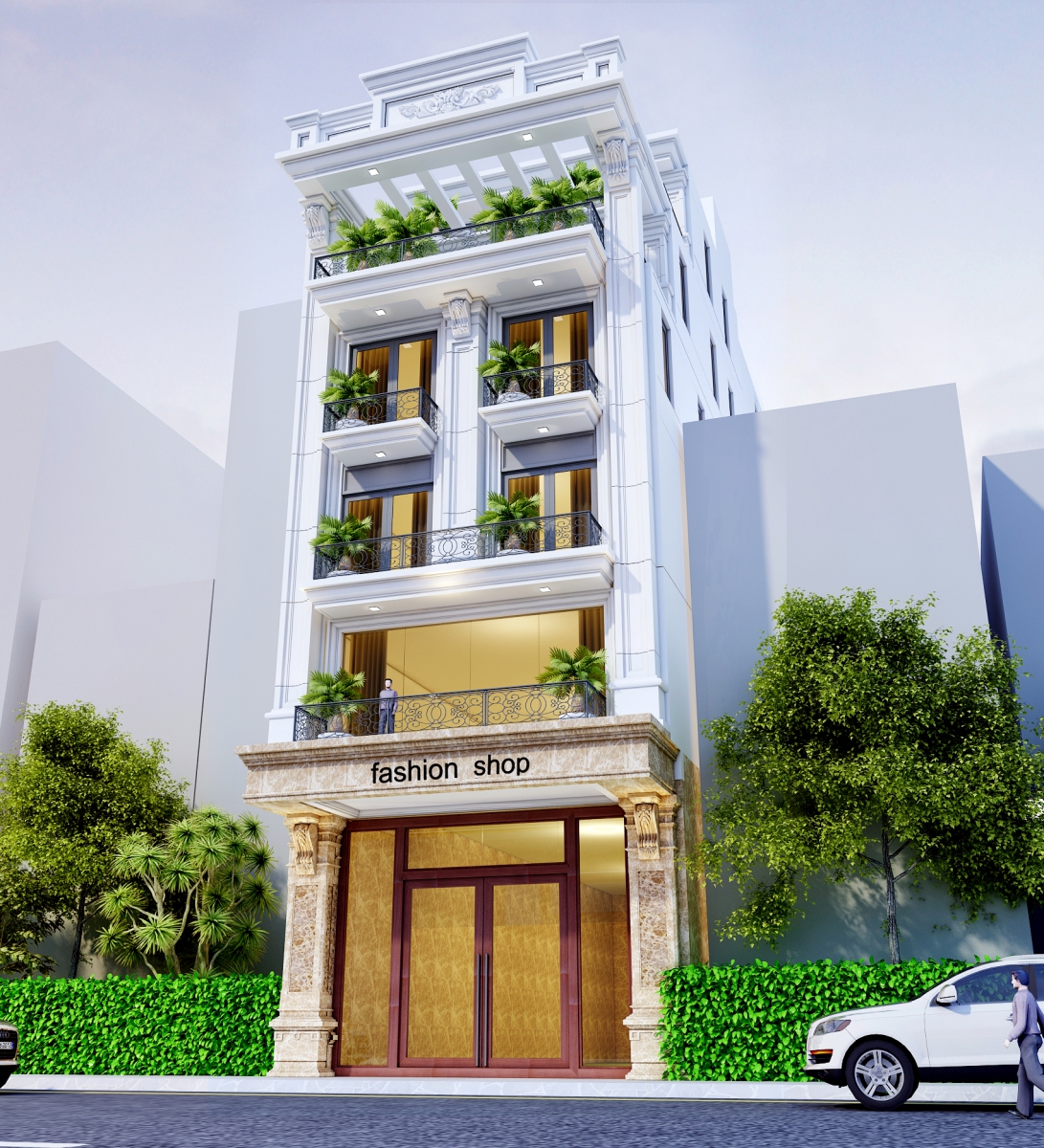 Nhà ống tân cổ điển