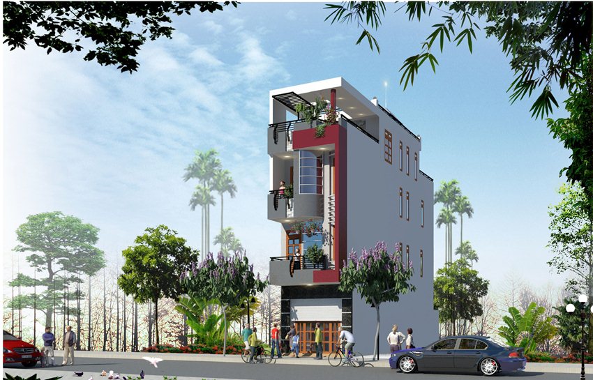 Mẫu nhà thiết kế đẹp