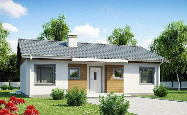 Mẫu thiết kế nhà cấp 4 đẹp giá rẻ Mẫu thiết kế nhà cấp 4 đẹp giá rẻ