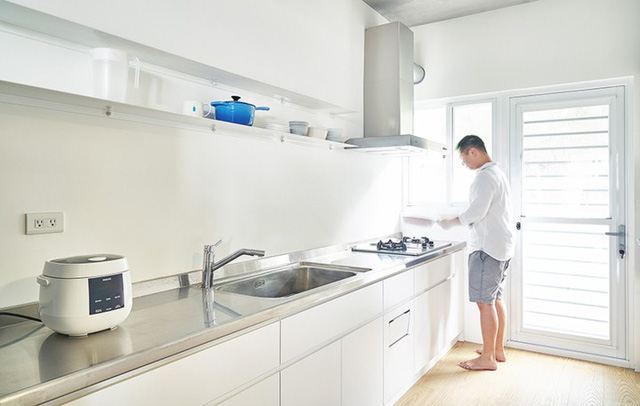 căn hộ với phong cách làm việc