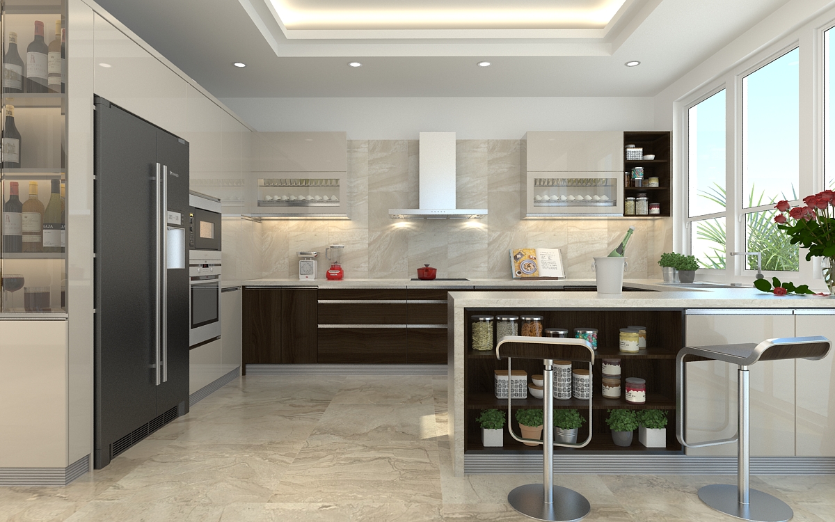 Thiết kế bếp nhà ống Thiết kế bếp nhà ống