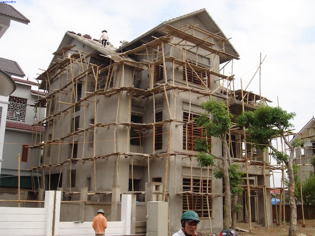 Thi công biệt thự