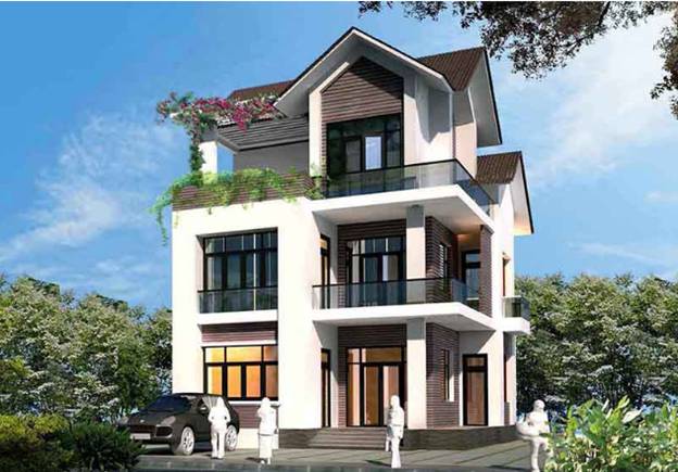 Thiết kế tư vấn nhà 3 tầng