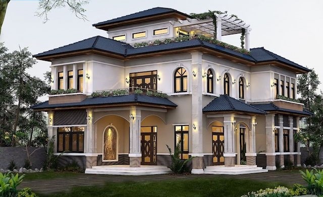 Mẫu nhà biệt thự đẹp