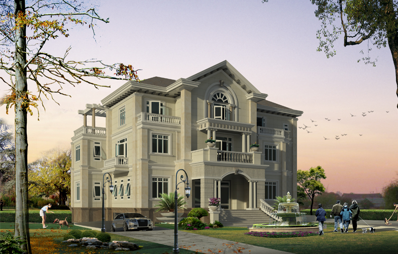 Thiết kế biệt thự cổ điển Thiết kế biệt thự cổ điển
