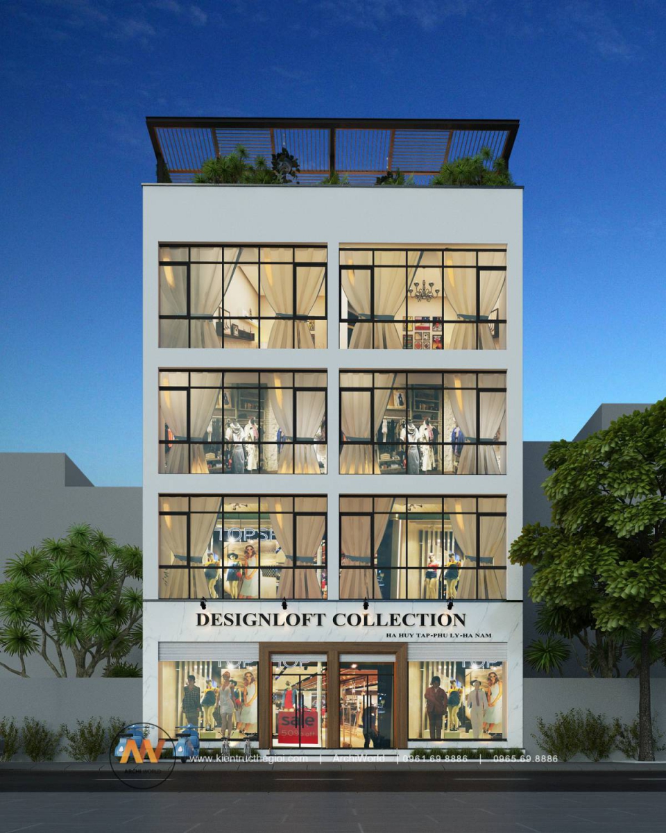 Thiết kế mặt tiền nhà