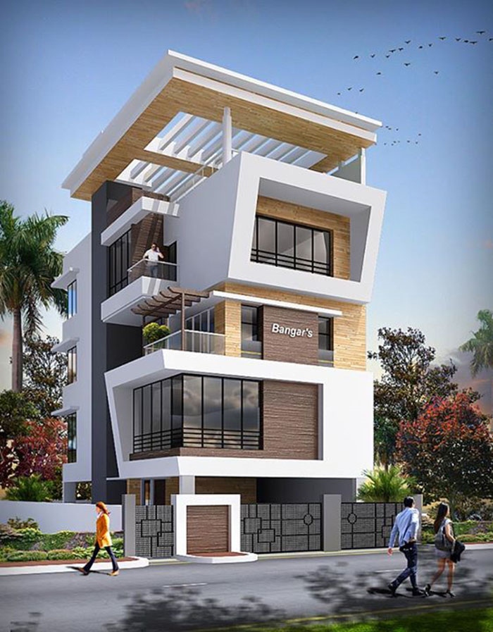 Thiết kế mặt tiền nhà đẹp Thiết kế mặt tiền nhà đẹp