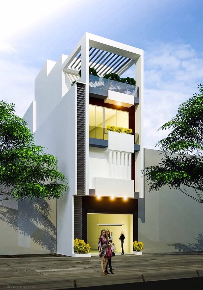 Mẫu nhà phố 5m Mẫu nhà phố 5m