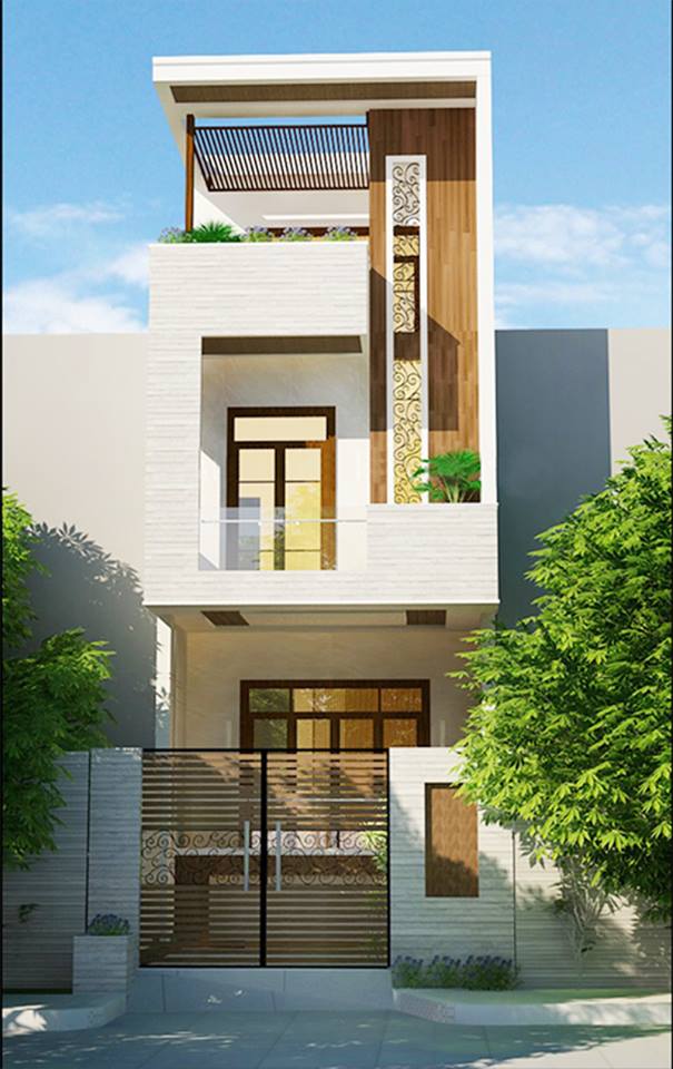 Mẫu nhà phố 5m Mẫu nhà phố 5m