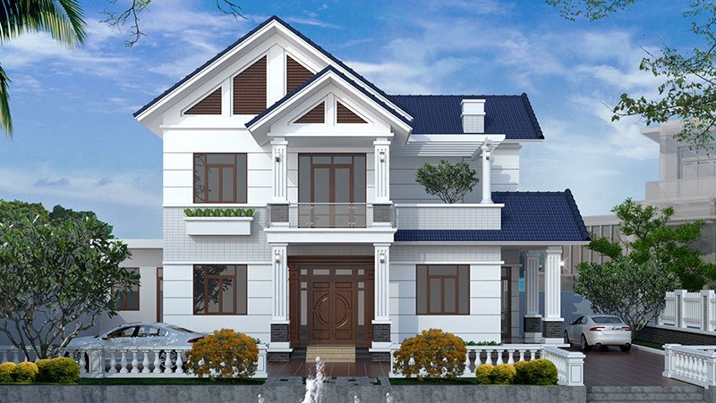 mẫu nhà 2 tầng hiện đại mẫu nhà 2 tầng hiện đại