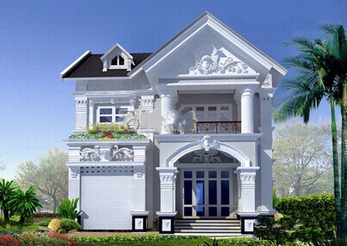 Mẫu thiết kế nhà 2 tầng đẹp Mẫu thiết kế nhà 2 tầng đẹp