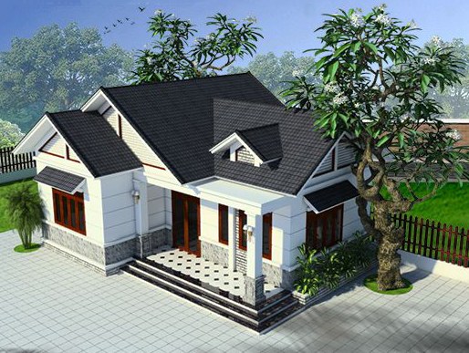 Mẫu nhà thái 2 tầng đẹp Mẫu nhà thái 2 tầng đẹp