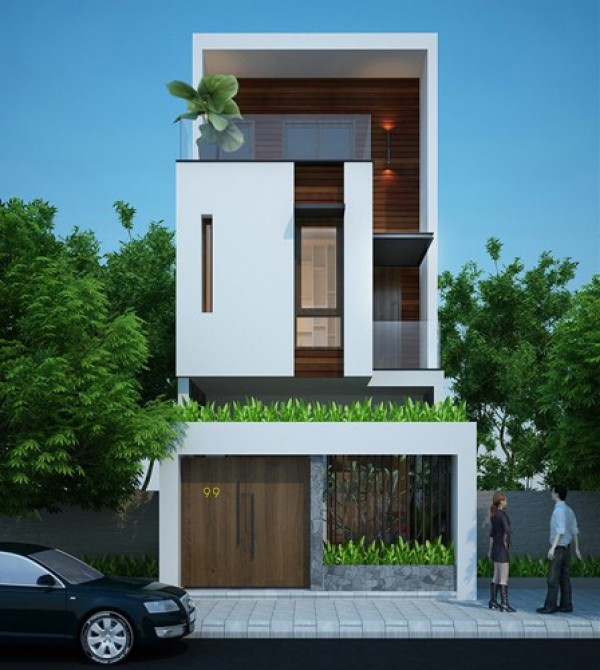 Nhà ống hiện đại đẹp