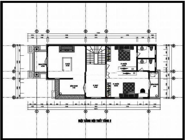 Mẫu thiết kế nhà 7x15m