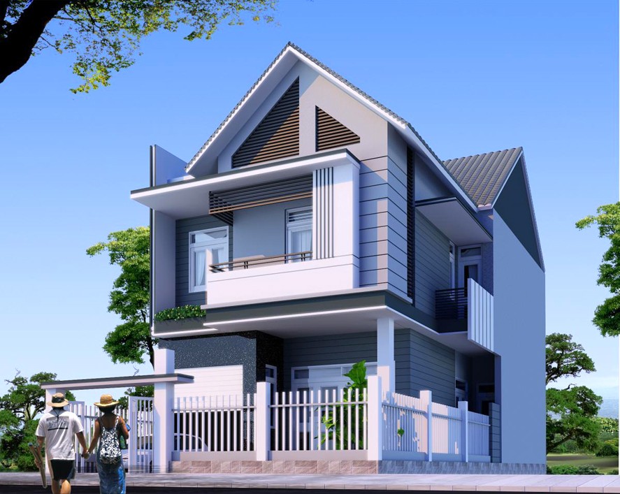 Nhà đẹp 2 tầng Nhà đẹp 2 tầng
