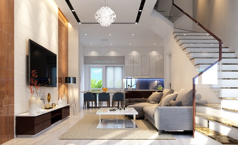 Thi công nội thất nhà phố