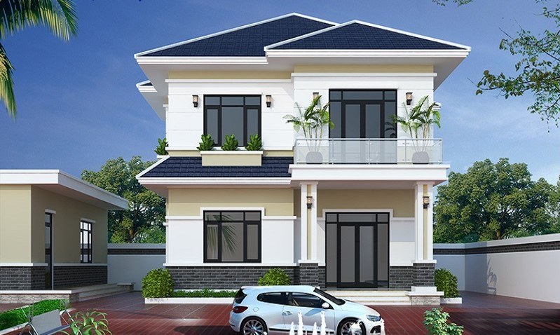Những mẫu thiết kế nhà 2 tầng đẹp