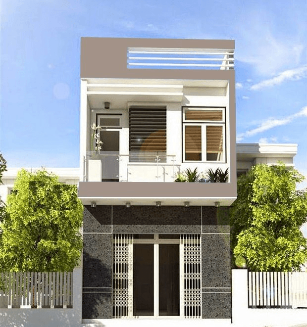 Thiết kế nhà 2 tầng đơn giản Thiết kế nhà 2 tầng đơn giản