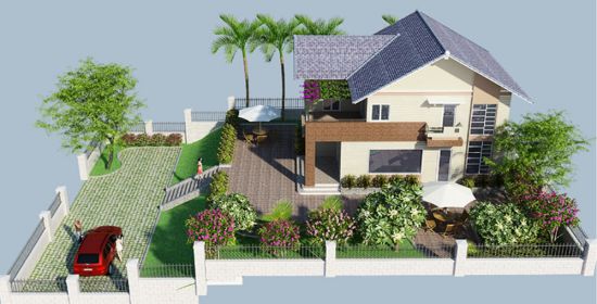 Mẫu nhà vườn giá rẻ Mẫu nhà vườn giá rẻ