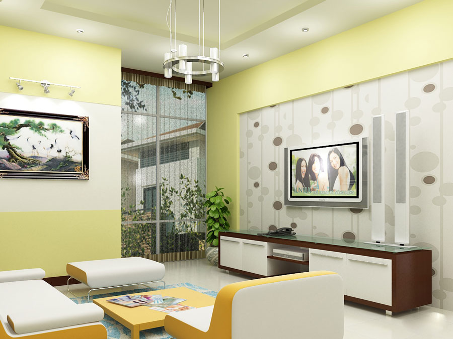 Những mẫu nhà sơn đẹp