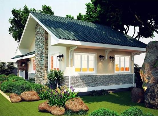 Thiết kế nhà đẹp 1 tầng