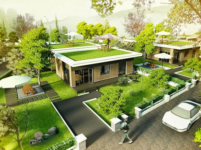 Thiết kế kiến trúc xanh nhà phố