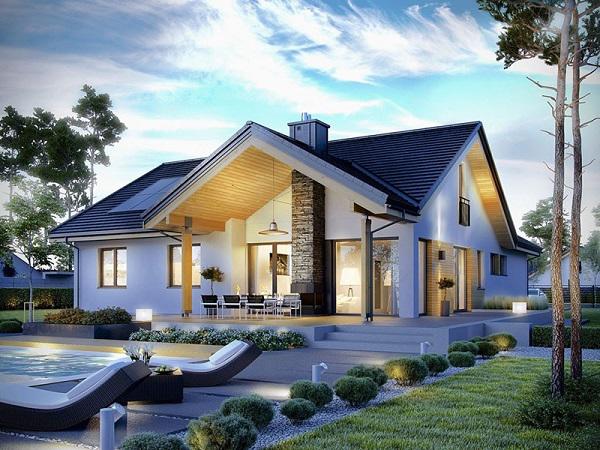 Những ngôi nhà cấp 4 đep ở nông thôn