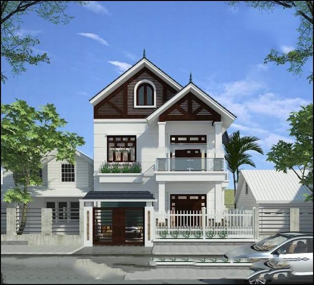 Mẫu nhà 2 tầng Mẫu nhà 2 tầng