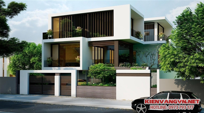 Kiến trúc nhà hiện đại