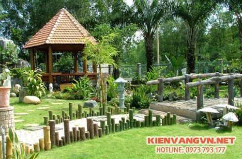Kiến trúc nhà vườn đẹp