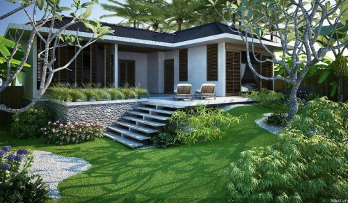 Mẫu biệt thự nhà vườn