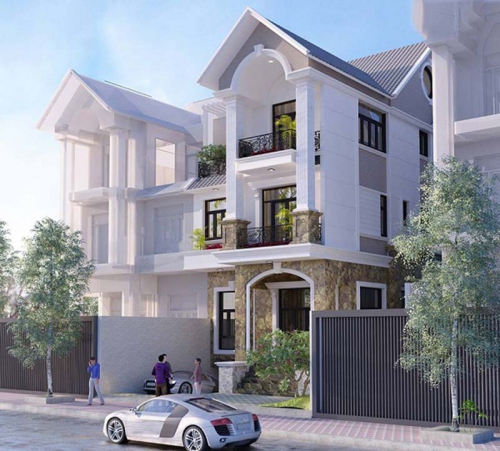 Nhà đẹp 3 tầng hiện đại