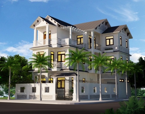 Mẫu nhà giả biệt thự