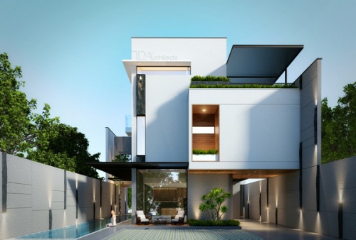 Mẫu nhà phố đẹp