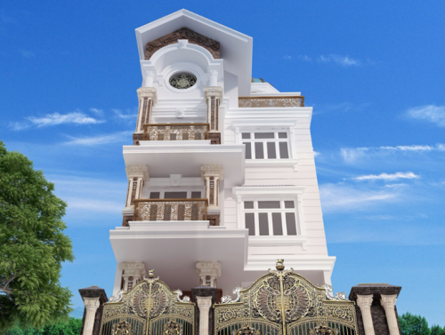 Mẫu nhà phong cách hiện đại