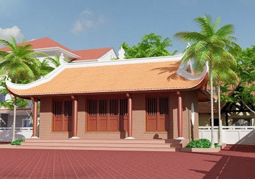 Mẫu nhà từ đường đẹp