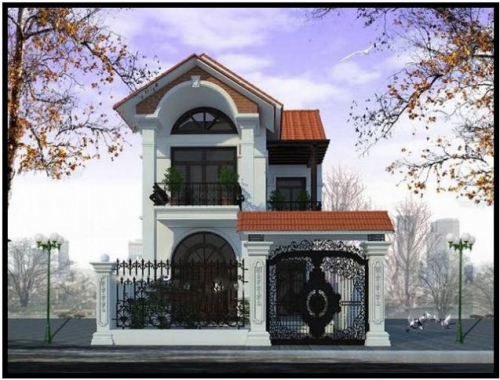Mẫu thiết kế nhà 5x12m