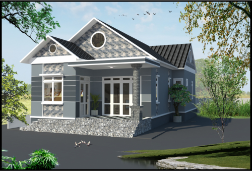 Mẫu thiết kế nhà cấp 4 đẹp giá rẻ