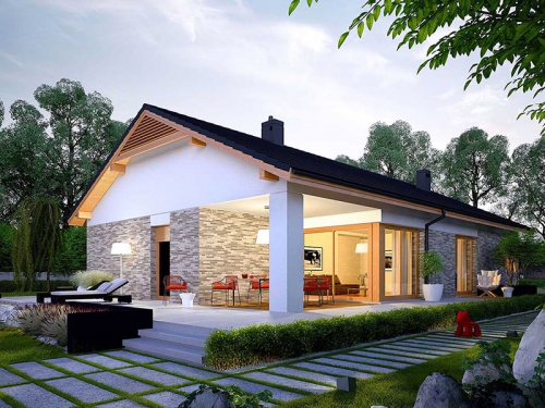 Ngôi nhà cấp 4 đẹp