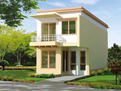 nhà hai tầng hiện đại