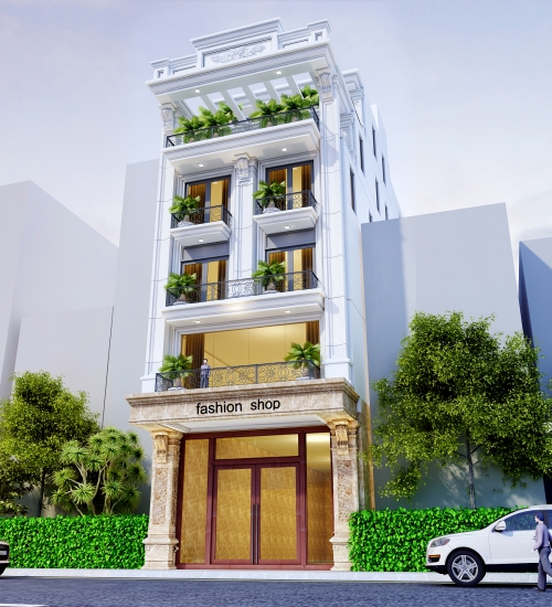 Nhà ống tân cổ điển