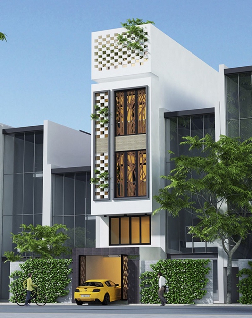 Nhà phố 3 tầng