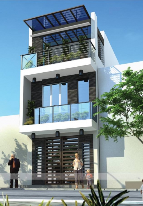 Những mẫu nhà 2 tầng đẹp